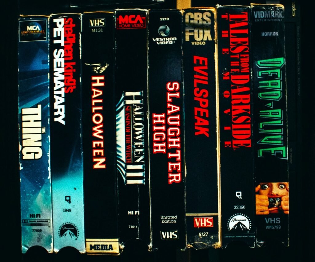 Vhs Menu VHS Cultes : Les Films Incontournables à Dénicher