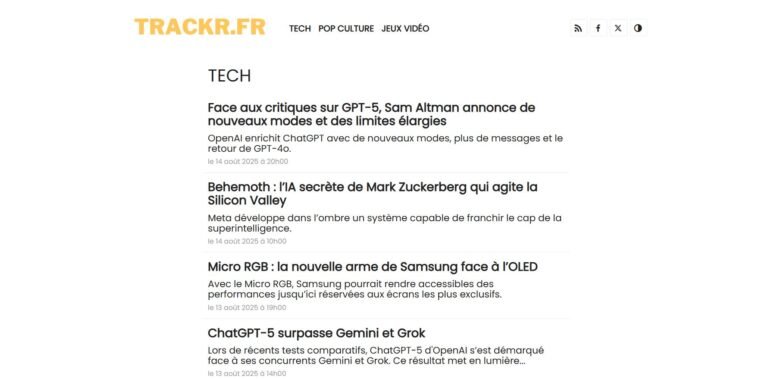 découvrez trackr.fr en 2025 : la plateforme innovante pour suivre, analyser et optimiser vos performances quotidiennes. simplicité, sécurité et efficacité au service de votre réussite !